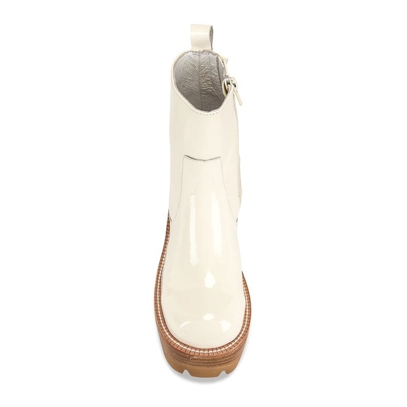 NIB Jeffrey Campbell Quavo Platform Lug Sole Boots in Ice Crinkle Patent… - Picture 5 of 6